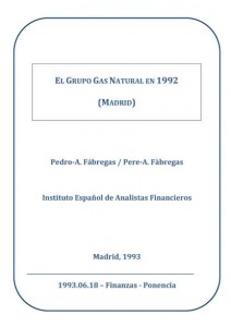 1993.06.18.El Grupo Gas Natural en 1992.Madrid