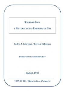 1995.03.28.Sociedad Civil e Historia de las Empresas de Gas.Madrid