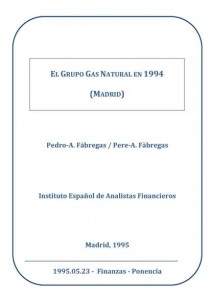 1995.05.23.El Grupo Gas Natural en 1994.Madrid
