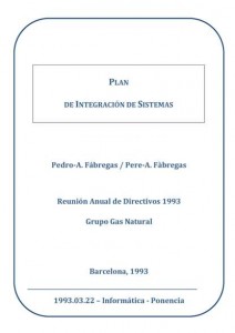 1993.03.22.Plan de Integracion de Sistemas